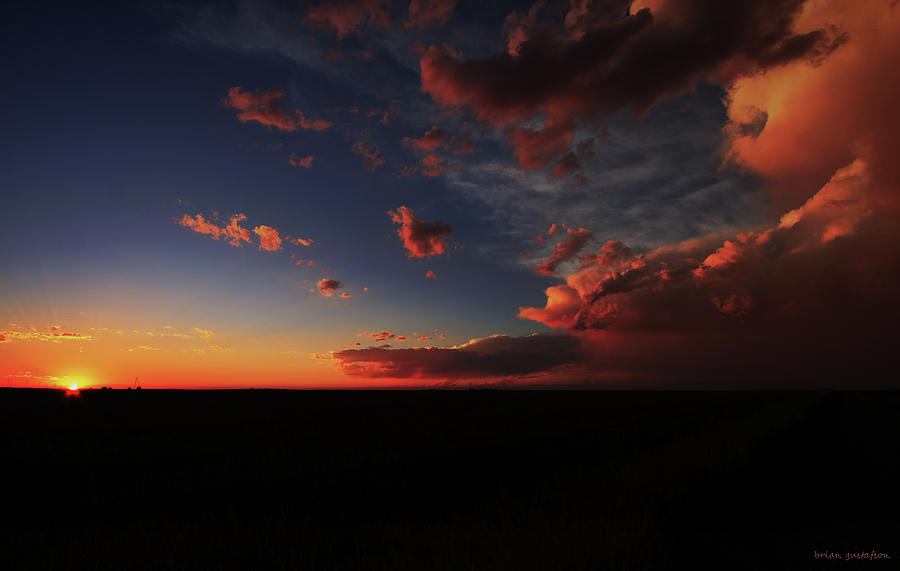 The Western Skies of Colorados Eastern Plains Photograph by Brian Gustafson
