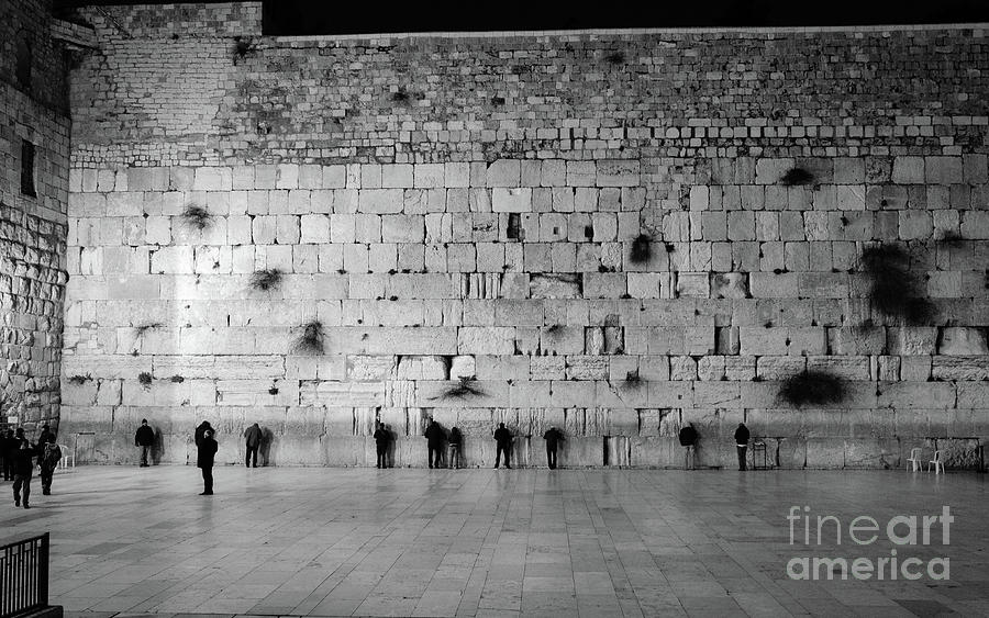 The Western Wall, Jerusalem 2 Photograph by Perry Rodriguez