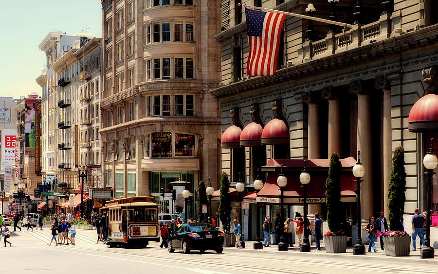 San Francisco Photograph - The Westin St Francis Hotel by Mountain Dreams