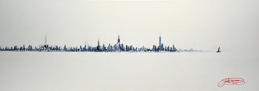 New York City Painting - The Westside by Jack Diamond