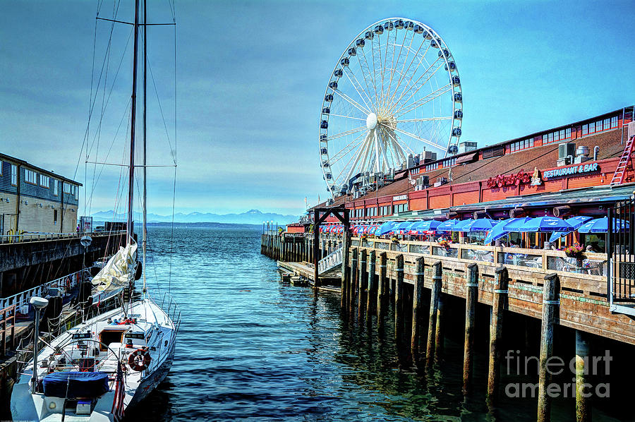 The Wharf Photograph by Deborah Klubertanz