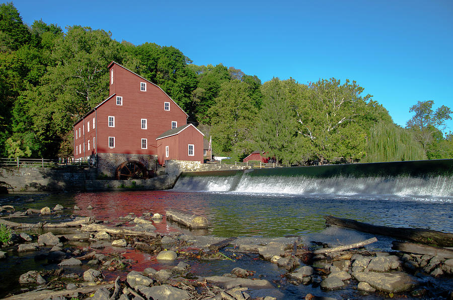 The Wheel Mill at Clinton New Jersey Photograph by Bill Cannon