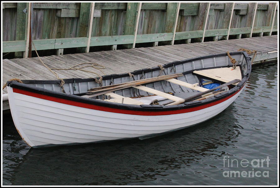 The White Boat at Greenport Harbor Photograph by Dora Sofia Caputo