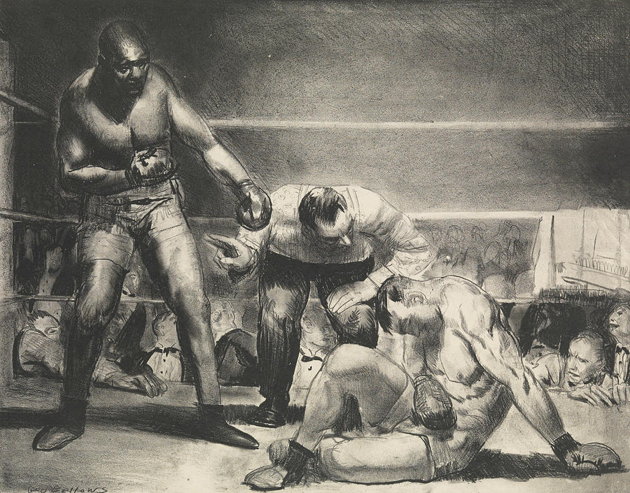 The White Hope Relief by George Bellows
