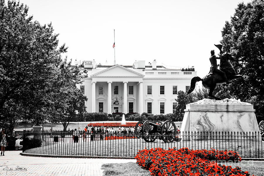 Andrew Jackson Photograph - The White House #1 by Julian Starks