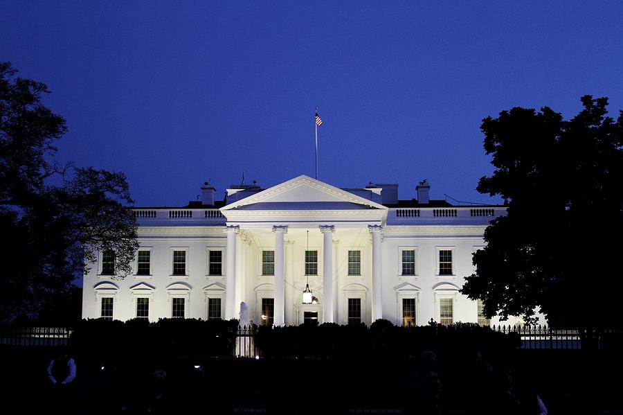 The White House at Night Photograph by Jackson Pearson