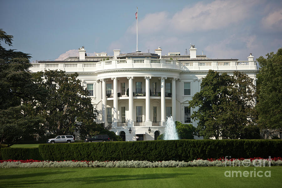 The White House, Washington D.c., Usa Photograph by Terry Moore