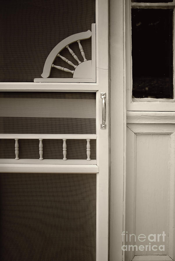 The White Screen Door Photograph by Margie Hurwich