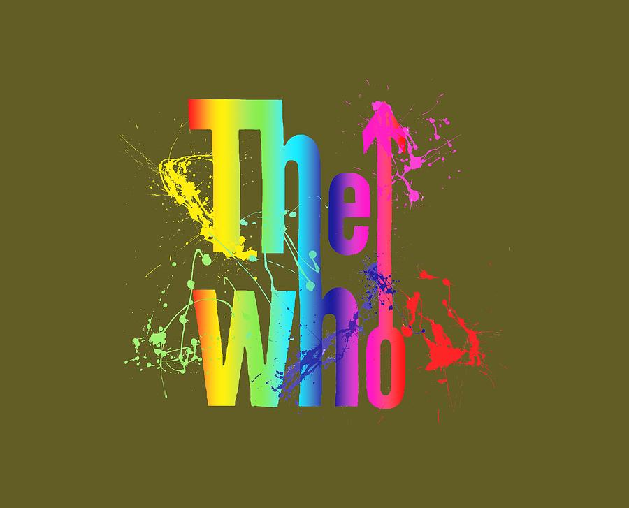 The Who Digital Art by Chris Smith