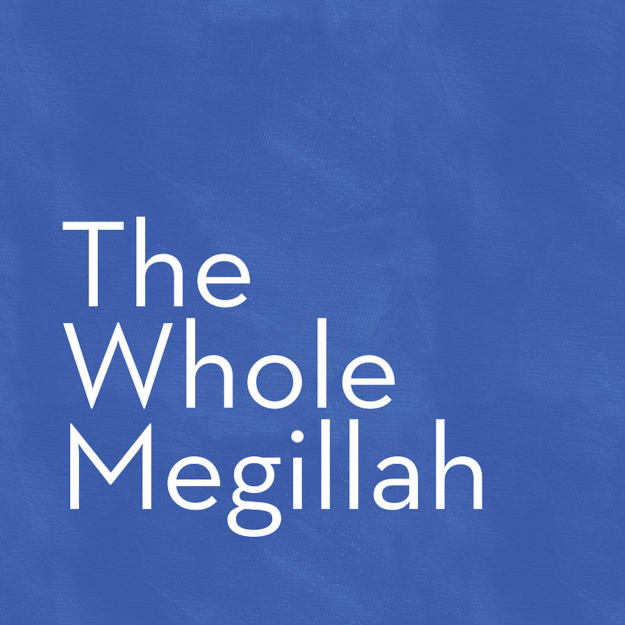 The Whole Megillah- Art by Linda Woods Mixed Media by Linda Woods