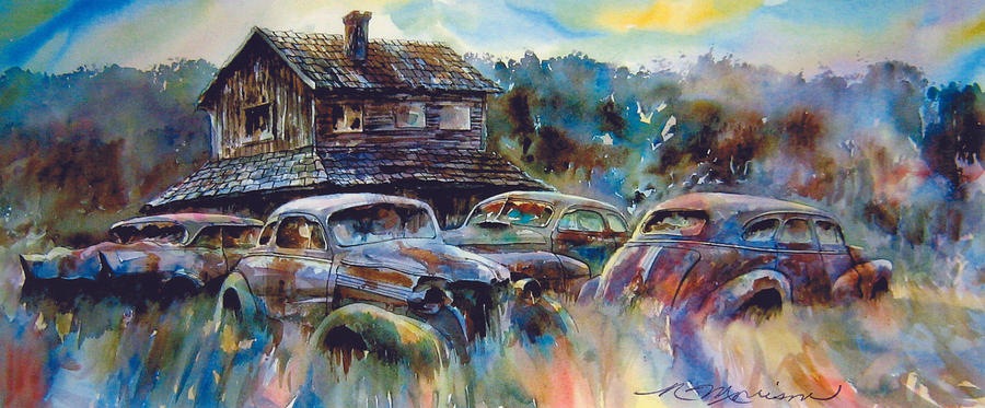 The Wide Spread Painting by Ron Morrison The Wide Spread Painting by Ron Morrison