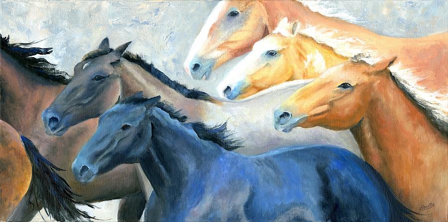 The Wild Ones Painting by Deborah Butts
