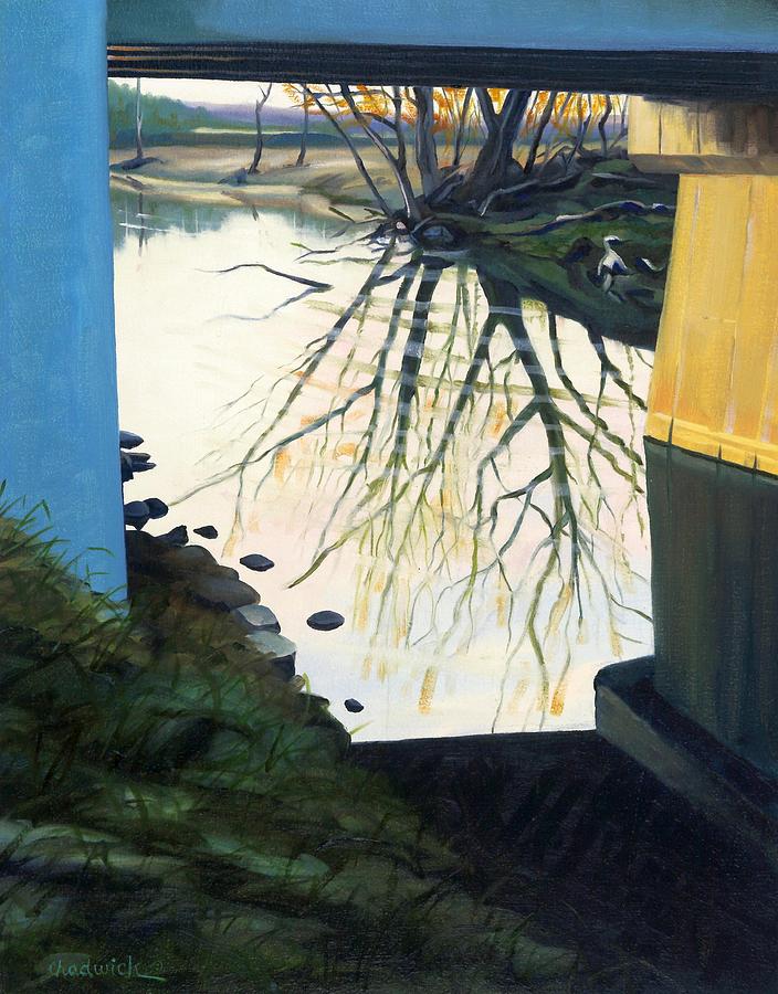 The Willow Painting by Phil Chadwick