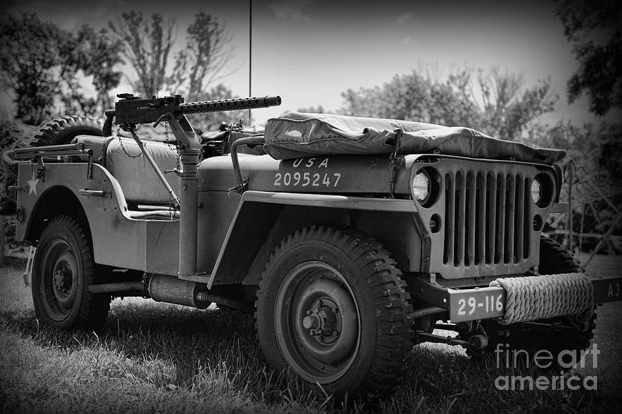 The Willys Jeep Photograph by Paul Ward