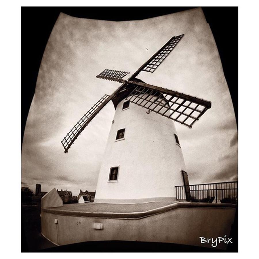 The Windmill At Lytham St Annes Photograph by Peter Bryenton