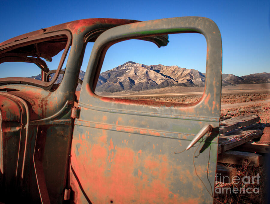 Transportation Photograph - The Window View by Robert Bales