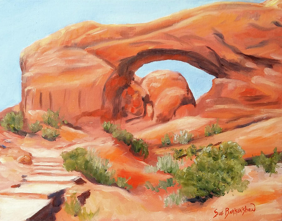 The Windows at Arches Painting by Sue Birkenshaw - Fine Art America