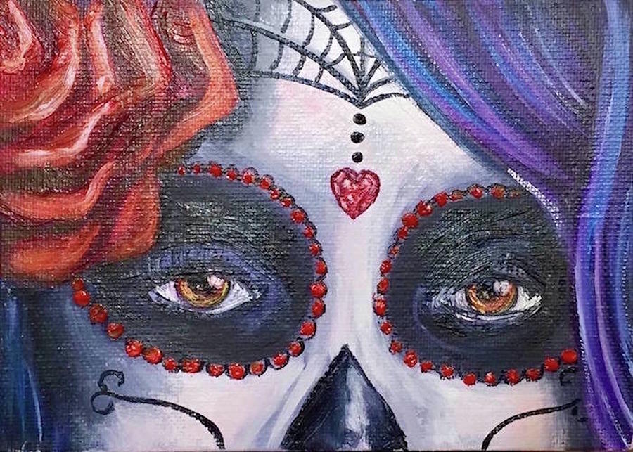 The Windows to the Soul Painting by Melissa Torres
