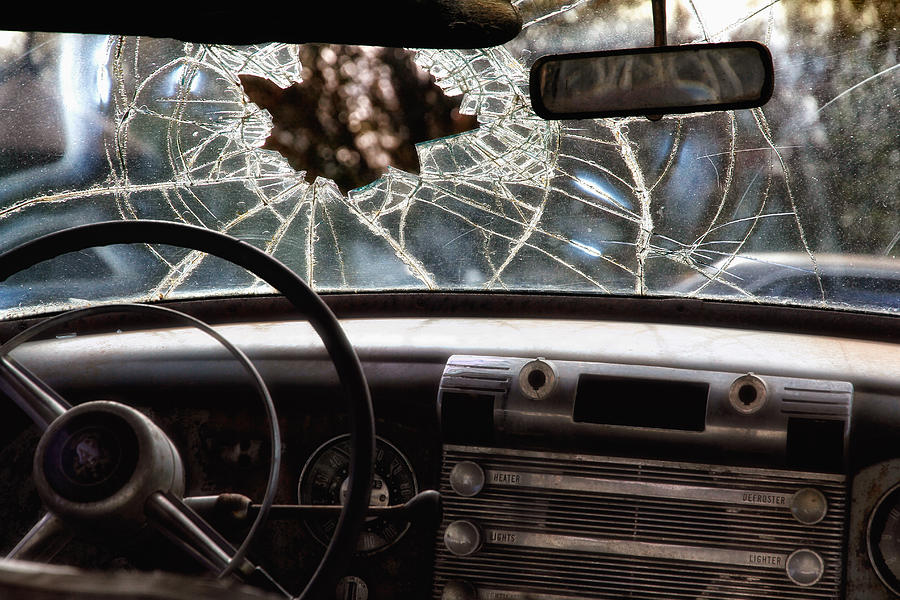 The Windshield  Photograph by Daniel George