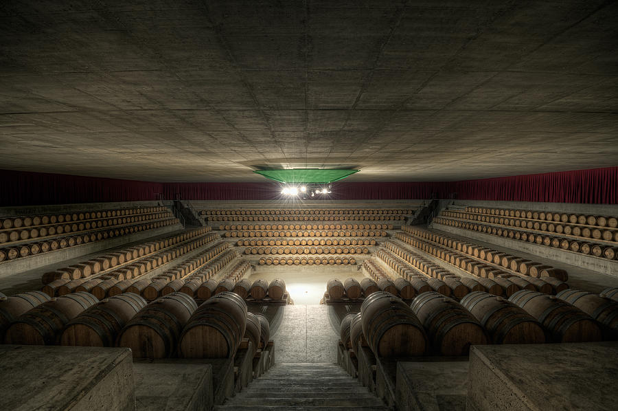 Architecture Photograph - The Wine Temple by Marco Romani
