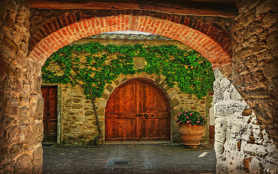 The Winerys Entrance Photograph by Hanny Heim