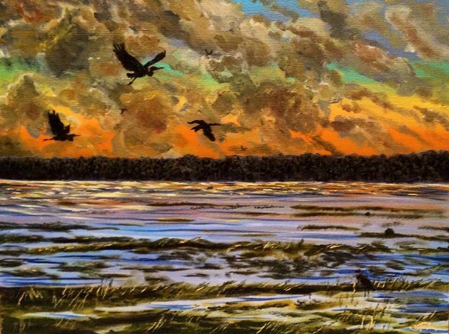 The Wings Painting by Joel Tesch