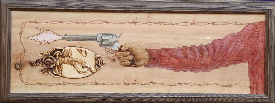 Pyrography Pyrography - The Winner by Jerrywayne Anderson
