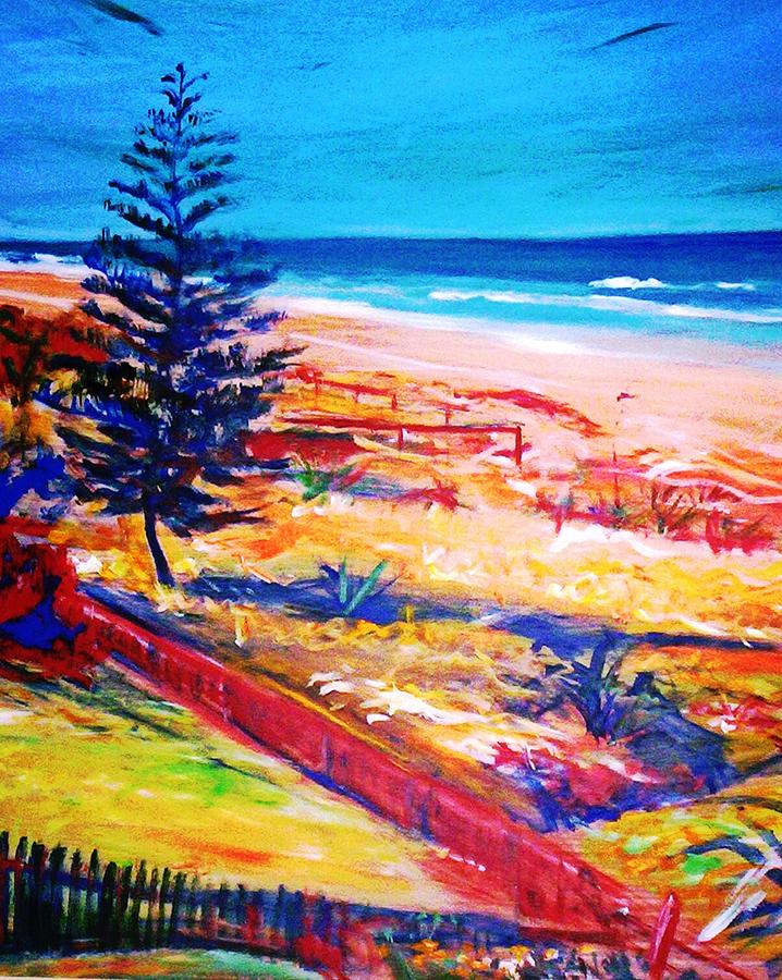 The Winter Dunes Painting