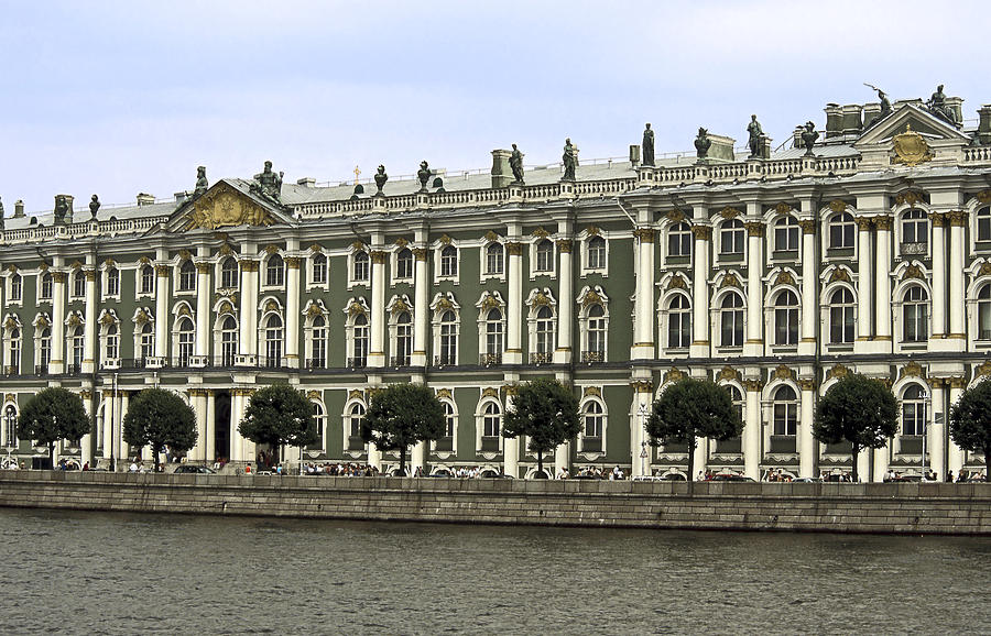 The Winter Palace Hermitage Museum Photograph by Sally Weigand