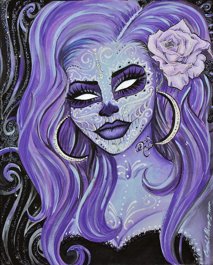 El Dia de los Muertos Painting by Crystal Alvarez - Fine Art America