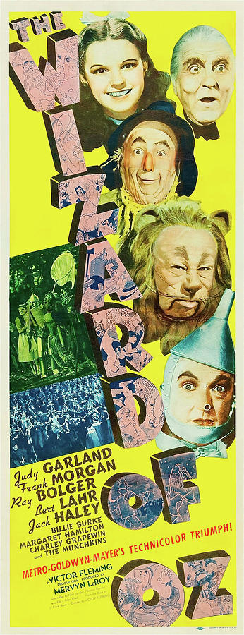 The Wizard Of Oz 1939 Mixed Media by Mountain Dreams