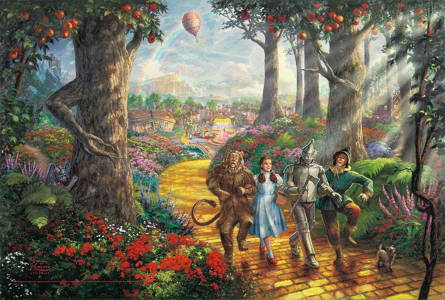 The Wizard Of Oz Digital Art - The Wizard Of Oz by Maye Loeser