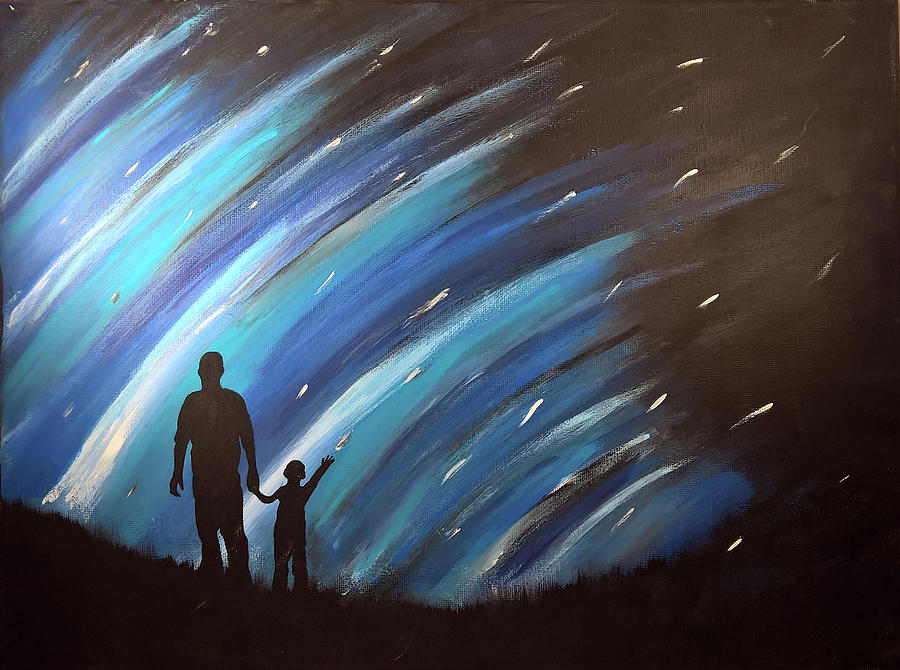 The Wonder of Fatherhood Painting by Eseret Art