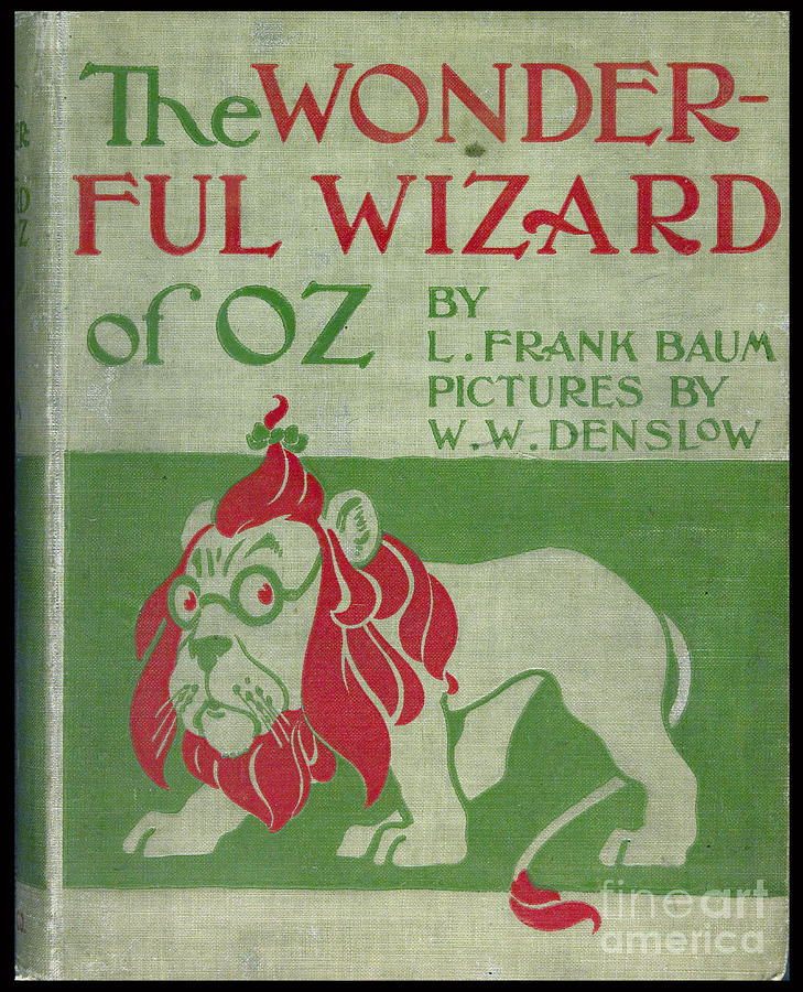 The Wonderful Wizard of Oz First Edition Drawing by Edward Fielding