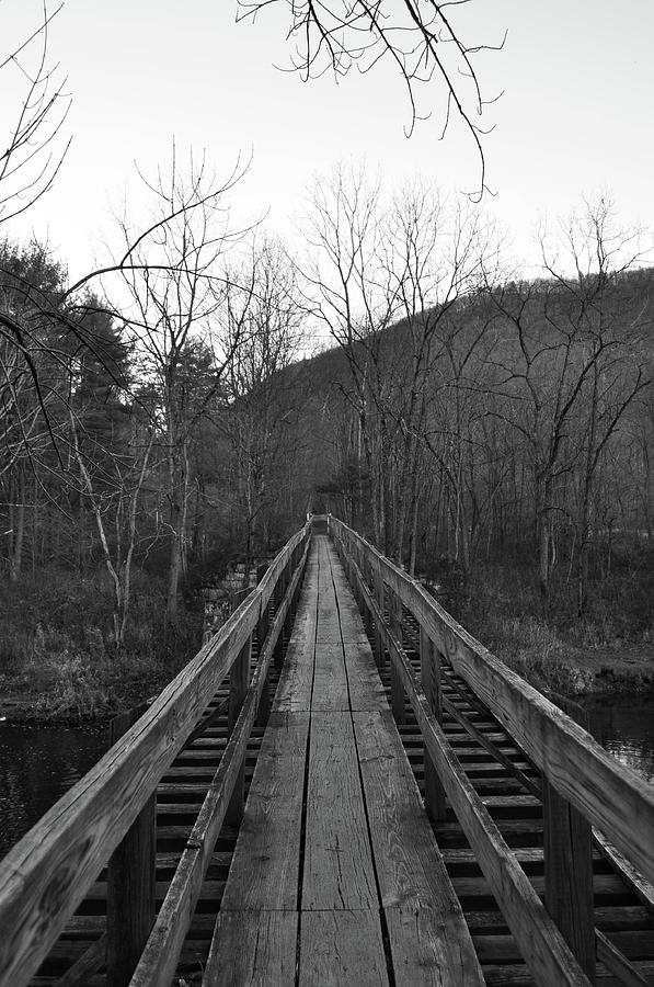 The Wooden Bridge Photograph by Trish Tritz