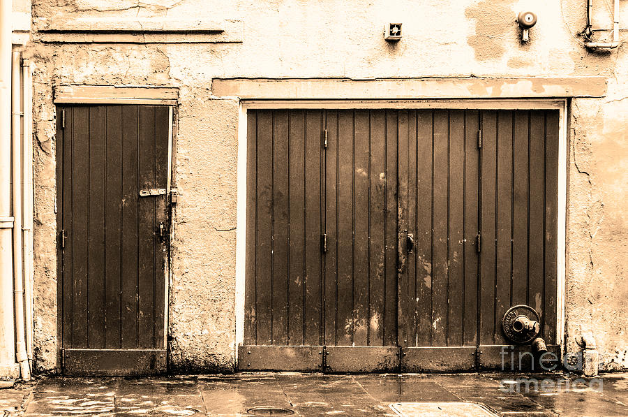 The Wooden Doors Photograph by Frances Ann Hattier