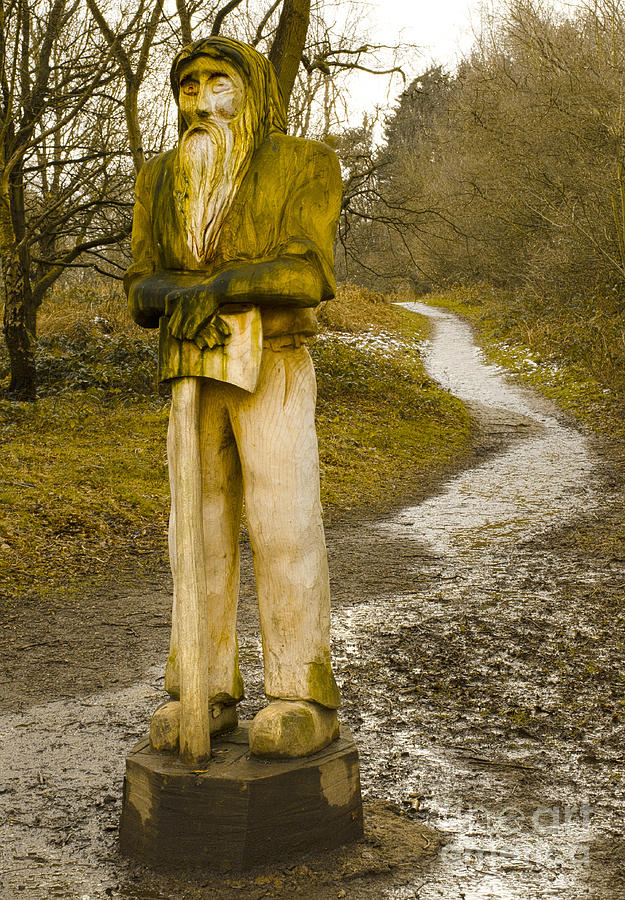 Unique Photograph - The Woodman Of The Beacon by Linsey Williams