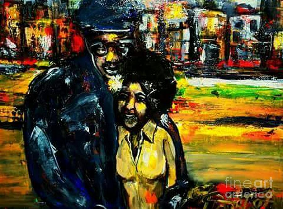 The World is a Getto Painting by Tyrone Hart