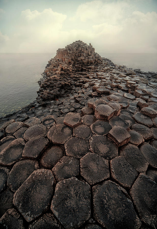 The world of hexagon stones Photograph by Jaroslaw Blaminsky