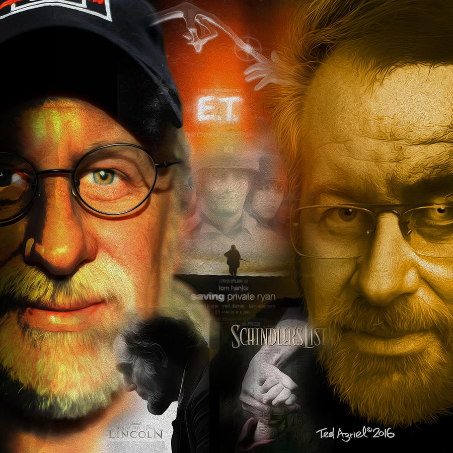 The World Of Steven Spielberg Digital Art by Ted Azriel