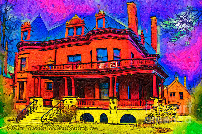 The Wrap Around Porch Digital Art by Kirt Tisdale