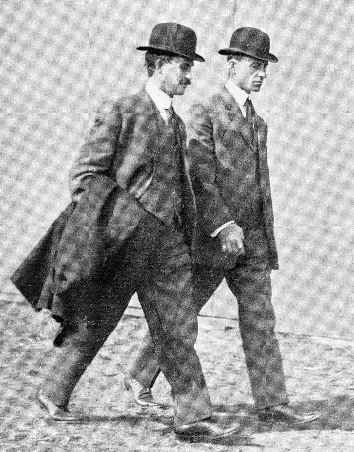 The Wright Brothers, Us Aviation Pioneers Photograph by Science, Industry & Business Librarynew York Public Library