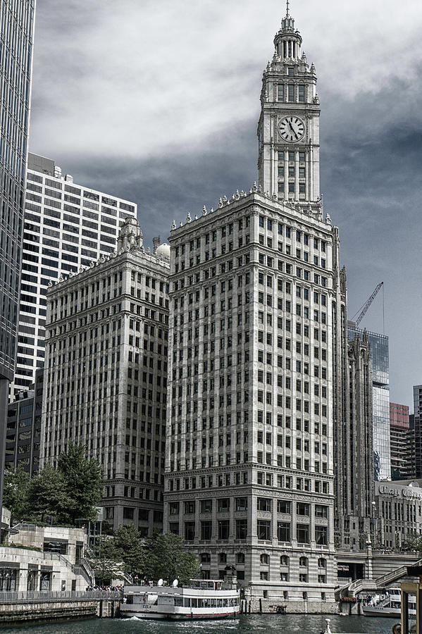 The Wrigley Building Photograph by Alan Toepfer