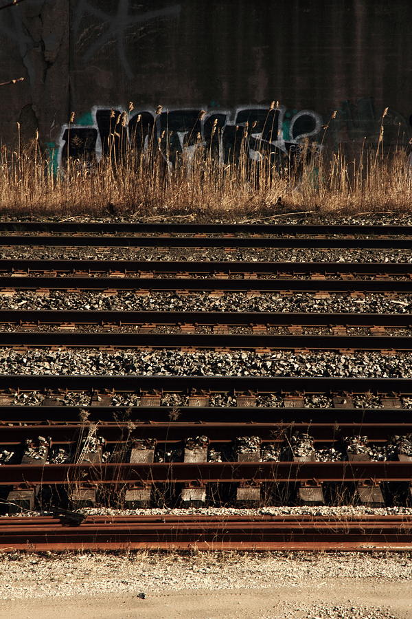 The Wrong Side Of The Tracks Photograph by Kreddible Trout