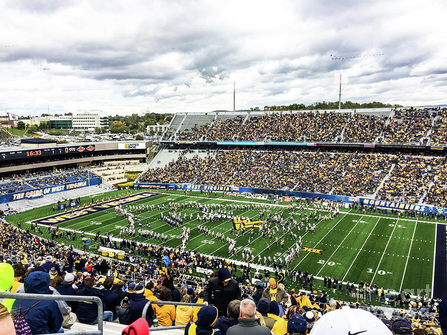 The WVU Pride Photograph by Kevin Gladwell