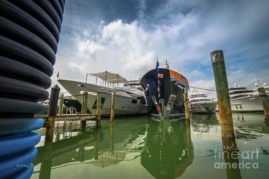 The Yacht Capade Photograph by Rene Triay FineArt Photos