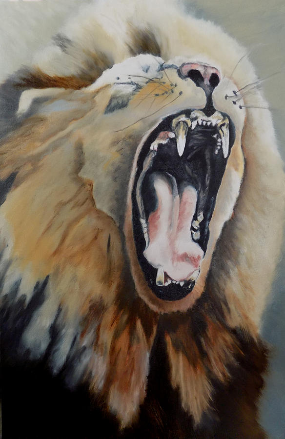 The Yawn Painting by Maris Sherwood