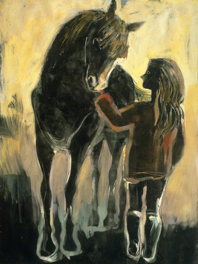 The Yearling Painting by Laura Lee Cundiff