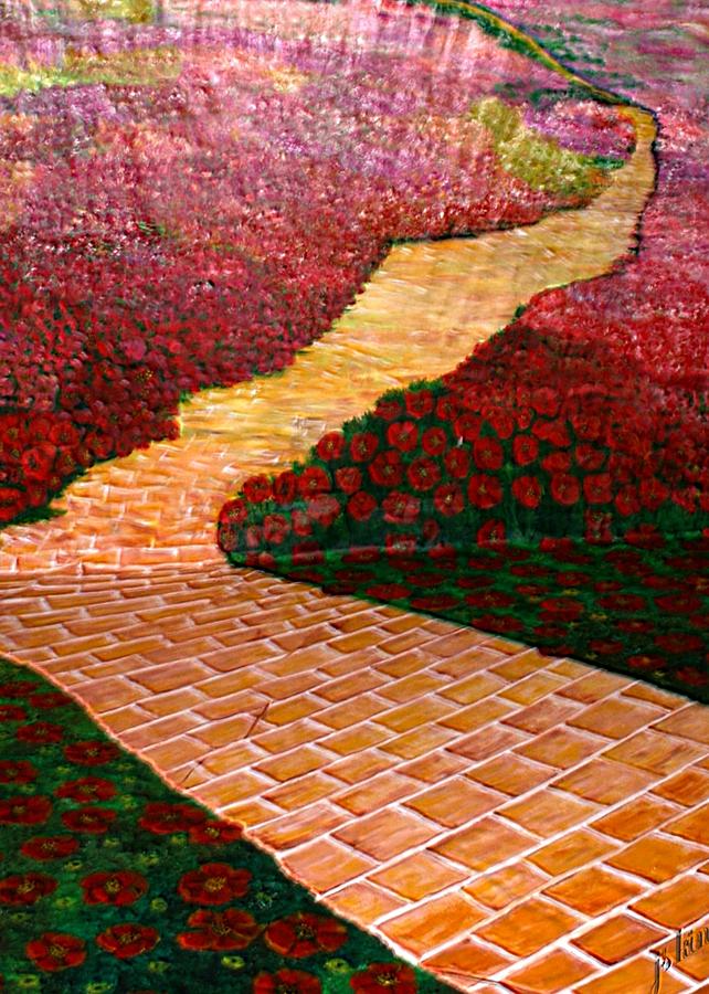 The Yellow Brick Road Painting By Jacquie King Fine Art America