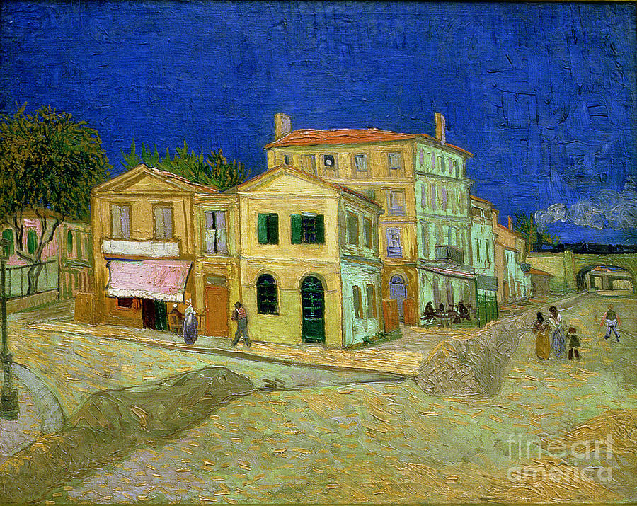 The Yellow House Painting by Vincent Van Gogh